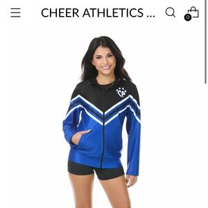 2025 Cheer Athletics AL, official warm-up jacket, Brand New sealed in package.